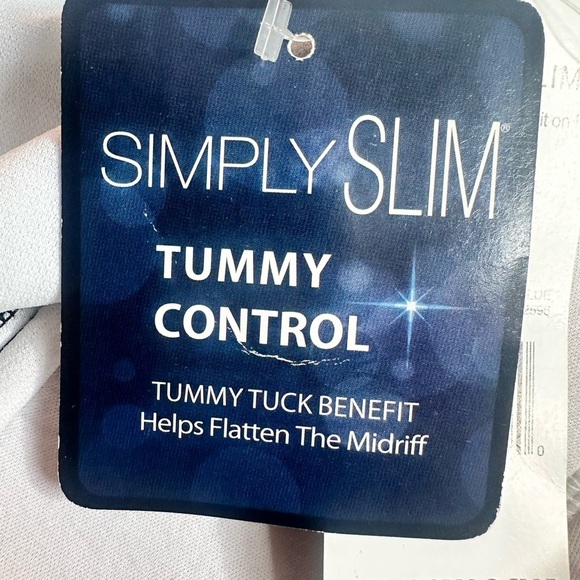 Simply Swim Tummy Control Blue Floral Swimsuit Size 3X - Picture 12 of 12